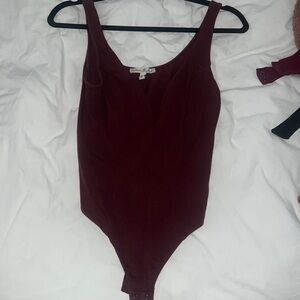Express low v bodysuit